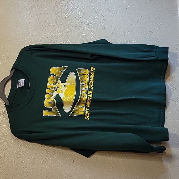 Jerzees Other - JERZEES Long‎ Sleeve T-Shirt Heavy Weight Blend Size L Green